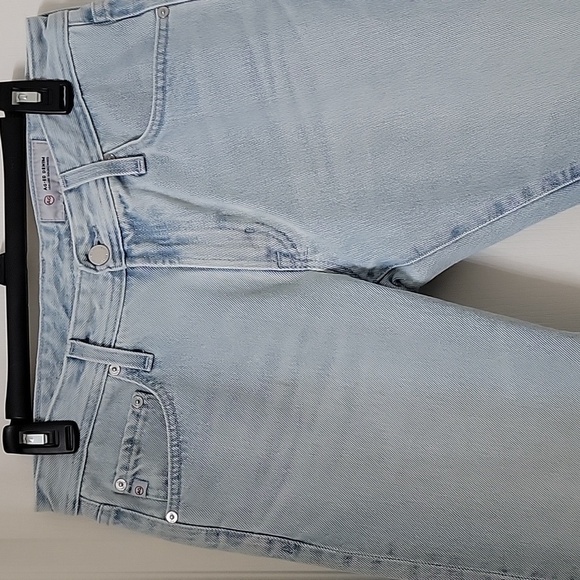 AG Adriano Goldschmeid Size 30x33 Light Wash Straight Leg Jeans, Exc. Used Cond. - Picture 12 of 14